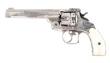 (A) ENGRAVED SALES SAMPLE SMITH & WESSON 1ST MODEL DOUBLE ACTION REVOLVER ATTRIBUTED TO TOMMY RHOLES
