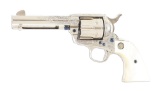 (C) HIGH CONDITION FACTORY ENGRAVED PRE-WAR COLT SINGLE ACTION ARMY REVOLVER.