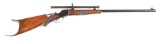 (C) WINCHESTER DELUXE HIGHWALL SCHUETZEN CONFIGURATION SINGLE SHOT RIFLE.