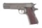 (C) 1942 NAVY SHIPPED COLT M1911A1 SEMI-AUTOMATIC PISTOL.