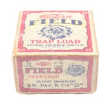 SCARCE WESTERN FIELD WHITE FLYER TRAP LOAD 2-PIECE SHOTSHELL BOX.