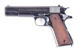 (C) RARE, PHENOMENAL CONDITION COLT 1924 TRANSITIONAL MODEL 1911A1 SEMI AUTOMATIC PISTOL.