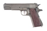 (C) 1942 NAVY SHIPPED COLT M1911A1 SEMI-AUTOMATIC PISTOL.