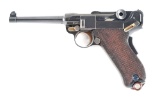 (C) SCARCE DWM MODEL 1900 A-SUFFIX SWISS MILITARY CONTRACT LUGER SEMI-AUTOMATIC PISTOL, FORMER DR. G