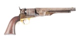 (A) COLT MODEL 1860 ARMY PERCUSSION REVOLVER WITH HOLSTER.