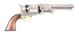 (A) MARTIALLY MARKED THIRD MODEL COLT DRAGOON PERCUSSION REVOLVER, MANUFACTURED 1851, FIRST YEAR OF