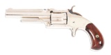 (A) VERY FINE SMITH & WESSON NUMBER 1 - 1/2 SINGLE ACTION REVOLVER.