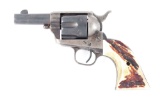 (A) COLT SINGLE ACTION ARMY SHERIFF'S MODEL REVOLVER.