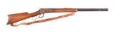(C) WINCHESTER MODEL 1892 LEVER ACTION RIFLE (1924).