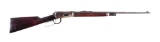 (C) WINCHESTER MODEL 55 TAKEDOWN LEVER ACTION RIFLE (1927).