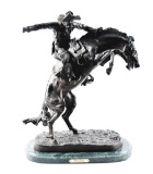 DYNAMIC BRONZE AFTER FREDERIC REMINGTON'S 1895 