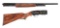 (C) BROWNING MODEL 42 HIGH GRADE SLIDE ACTION SHOTGUN