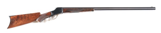 (C) CUSTOM WINCHESTER MODEL 1885 SINGLE SHOT RIFLE.