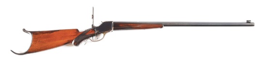 (C) SPECIAL ORDER WINCHESTER 1885 HIGH WALL SINGLE SHOT RIFLE.