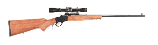(C) WINCHESTER 1885 LOW WALL .22 LR SINGLE SHOT RIFLE