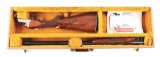 (M) WINCHESTER MODEL 23 PIGEON SIDE BY SIDE SHOTGUN WITH CASE AND BOX.