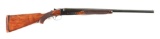 (C) WINCHESTER MODEL 21 SKEET SIDE BY SIDE SHOTGUN.