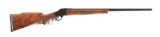 (M) BROWNING B78 .22-250 SINGLE SHOT RIFLE WITH BOX.