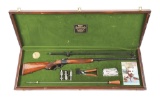 (M) RUGER NO 1 LYMAN CENTENNIAL SINGLE SHOT RIFLE.