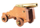 TURN OF THE CENTURY BRONZE SIGNAL CANNON.