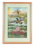 FRAMED 1908 MARLIN ADVERTISING