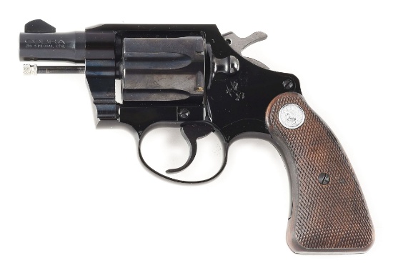 (C) COLT COBRA .38 SPECIAL DOUBLE ACTION REVOLVER WITH MATCHING FACTORY BOX (1967).