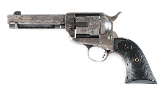(C) COLT FRONTIER SIX SHOOTER SINGLE ACTION REVOLVER