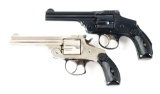 (C) LOT OF 2: SMITH & WESSON DOUBLE ACTION REVOLVERS