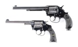 (C+A) LOT OF 2: COLT 1878 .45 DOUBLE ACTION REVOLVER AND COLT POLICE POSITIVE .32-20 DOUBLE ACTION R
