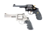 (C+M) LOT OF 2 SMITH & WESSON DOUBLE ACTION REVOLVERS: D.A. 45 AND 629-3