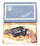 (M) SMITH & WESSON MODEL 36 DOUBLE ACTION REVOLVER WITH FACTORY BOX.