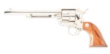 (M) THIRD GENERATION COLT FRONTIER SIX SHOOTER SINGLE ACTION ARMY REVOLVER WITH DISPLAY CASE (1984).