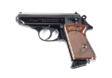 (C) HIGH CONDITION WEST GERMAN WALTHER PPK-L .32 ACP SEMI-AUTOMATIC PISTOL WITH MATCHING FACTORY BOX