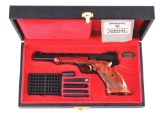 (C) EXCELLENT BROWNING MEDALIST .22 LR SEMI-AUTOMATIC PISTOL WITH FACTORY CASE & ACCESSORIES.