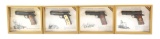 (C) COMPLETE SET OF COLT WORLD WAR I COMMEMORATIVE 1911 PISTOLS, WITH MATCHING SERIAL NUMBERS, AND T
