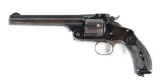 (C) SMITH AND WESSON SECOND MODEL AMERICAN NUMBER 3 TOP BREAK REVOLVER