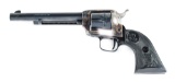 (M) COLT PEACEMAKER .22 LR SINGLE ACTION REVOLVER IN BOX.