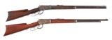 (C) LOT OF 2: WINCHESTER MODEL 1892 LEVER ACTION RIFLES