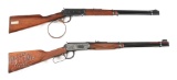 (C) LOT OF 2: WINCHESTER MODEL 1894 LEVER ACTION RIFLES