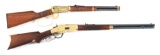(M) LOT OF 2: WINCHESTER GENE AUTRY, SMILEY BURNETTE, AND PAT BUTTRAM TRIBUTE 94AE LEVER ACTION RIFL