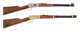 (M) LOT OF 2: WINCHESTER HOPALONG CASSIDY 94AE AND WINCHESTER COCHISE COMEMMORATIVE LEVER ACTION RIF