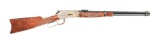 (M) T. MORI ENGRAVED BROWNING MODEL 1886 (1 OF 3000) HIGH GRADE LEVER ACTION SADDLE RING CARBINE.