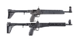 (M) LOT OF 2: KEL-TEC SUB 2000 SEMI-AUTOMATIC CARBINES.