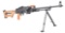 (M) FANTASTIC HIGHLY DESIRABLE WISE LITE ARMS ROMANIAN PKM SEMI-AUTOMATIC RIFLE WITH TRANSIT CHEST &