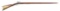 (A) INCISE CARVED FLINTLOCK KENTUCKY RIFLE SIGNED THOMAS ALLISON.