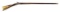 (A) PERCUSSION KENTUCKY RIFLE SIGNED JOHN FLEEGER.