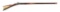 (A) W. COOPER INCISED CARVED PERUCUSSION KENTUCKY RIFLE.