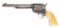 (A) RARE COLT SINGLE ACTION ARMY REVOLVER IN .44 RIMFIRE.