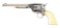 (A) COLT ETCHED PANEL FRONTIER SIX SHOOTER SINGLE ACTION REVOLVER.