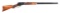 (A) MARLIN MODEL 1881 SPECIAL ORDER DELUXE LEVER ACTION RIFLE WITH DOUBLE SET TRIGGERS.